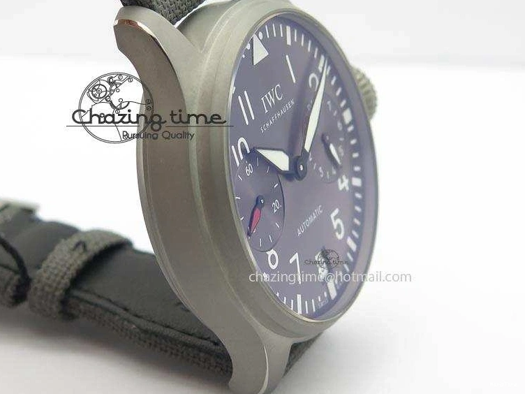 MIROTIME 0515 SunProtective Big Pilot Real PR IW500910 “Patrouille Suisse” ZF 1:1 Best Edition On Gray Nylon Strap 7278